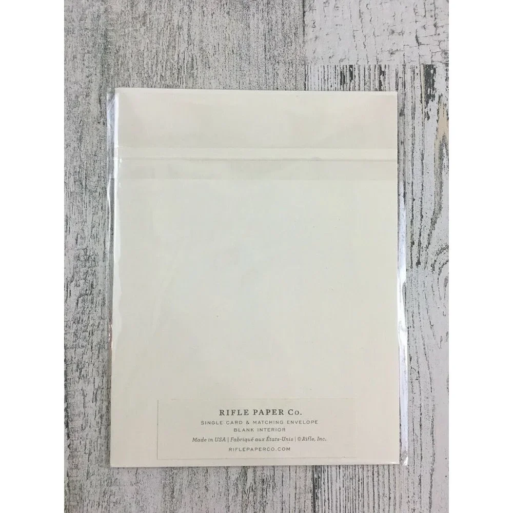 NEW Rifle Paper Co I Pine for You Pineapple Single Greeting Card Love Miss You
